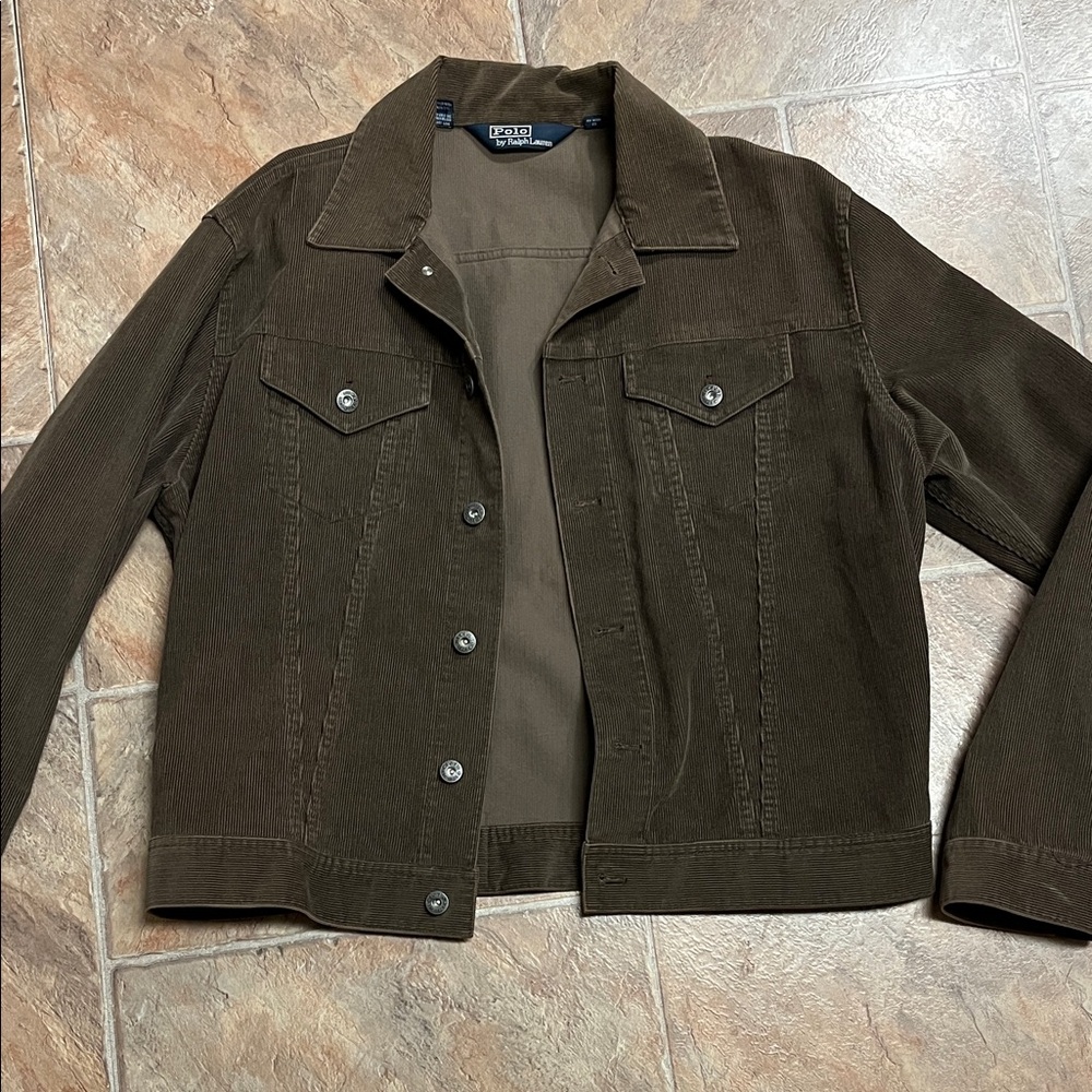 Ralph Lauren Polo Brown Corduroy Jacket